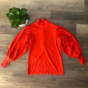 Orange Vintage Blouse